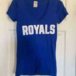 PINK Victoria's Secret Royal Blue Tee